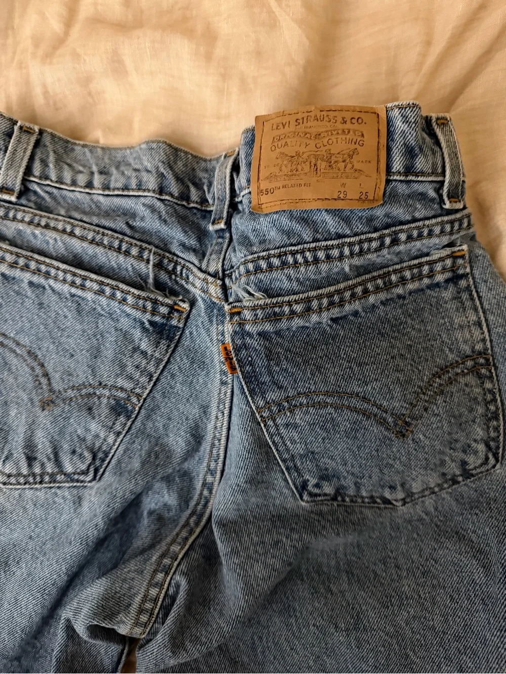 Orange Tab Vintage Levi’s 550 Relaxed Fit